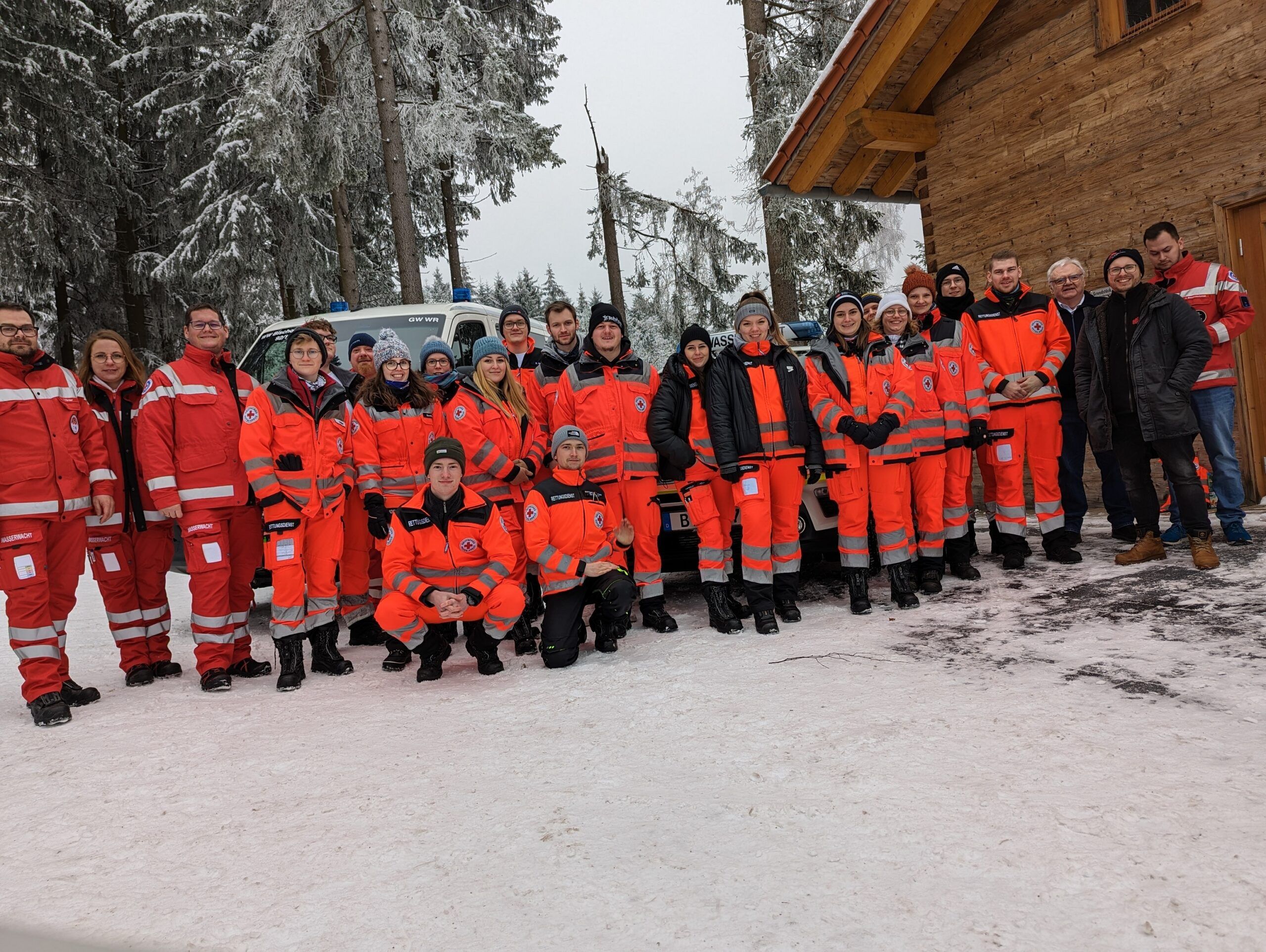 Notfallsanitäter Gruppenfoto